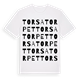 Torsatorpet ordlek t-shirt