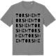 Mid Heather Gray t-shirt med Torshem ordlek t-shirt