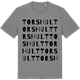 Mid Heather Gray t-shirt med Torshult ordlek t-shirt