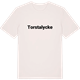 Vintage White t-shirt med Torstalycke fetstil t-shirt