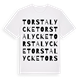 Torstalycke ordlek t-shirt