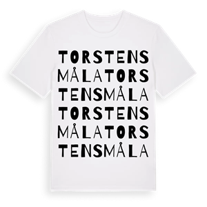 Torstensmåla ordlek t-shirt – ekologisk bomull t-shirt från Pinshirt