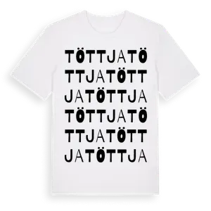 Töttja ordlek t-shirt – ekologisk bomull t-shirt från Pinshirt