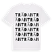 Trädan ordlek t-shirt