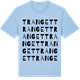 Blue Soul t-shirt med Tranget ordlek t-shirt