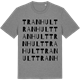 Mid Heather Gray t-shirt med Tranhult ordlek t-shirt