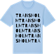 Blue Soul t-shirt med Transholm ordlek t-shirt