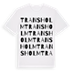 Transholm ordlek t-shirt