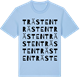 Blue Soul t-shirt med Trästen ordlek t-shirt
