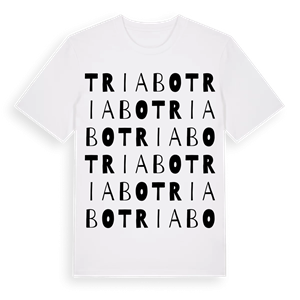 Triabo ordlek t-shirt – ekologisk bomull t-shirt från Pinshirt