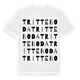 Tritteboda ordlek t-shirt