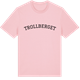 Pink Cotton t-shirt med Trollberget böjd t-shirt