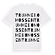Trummebomossen ordlek t-shirt