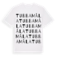 Tubbamåla ordlek t-shirt
