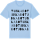 Blue Soul t-shirt med Tunkabo ordlek t-shirt