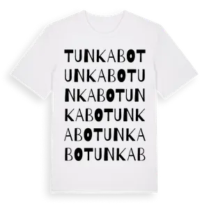 Tunkabo ordlek t-shirt – ekologisk bomull t-shirt från Pinshirt