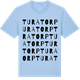 Blue Soul t-shirt med Turatorp ordlek t-shirt