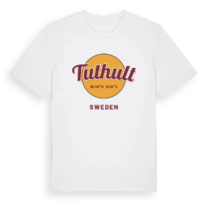 Tuthult cirkel t-shirt – ekologisk bomull t-shirt från Pinshirt