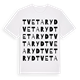 Tvetaryd ordlek t-shirt