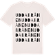 Vintage White t-shirt med Uddabrånen ordlek t-shirt