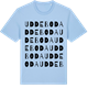 Blue Soul t-shirt med Uddeboda ordlek t-shirt