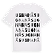 Ugnanäs ordlek t-shirt