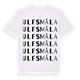 Ulfsmåla ordlek t-shirt