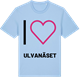 Blue Soul t-shirt med Jag älskar Ulvanäset t-shirt stort tryck