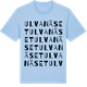 Blue Soul t-shirt med Ulvanäset ordlek t-shirt