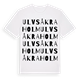 Ulvsåkraholm ordlek t-shirt