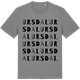 Mid Heather Gray t-shirt med Ursdal ordlek t-shirt