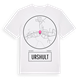 White t-shirt med Urshult t-shirt