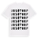 Ursötorp ordlek t-shirt