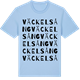 Blue Soul t-shirt med Väckelsång ordlek t-shirt