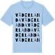 Blue Soul t-shirt med Väderlanda ordlek t-shirt