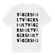 Vägershult ordlek t-shirt