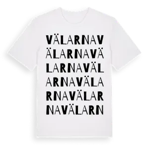 Välarna ordlek t-shirt – ekologisk bomull t-shirt från Pinshirt