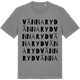 Mid Heather Gray t-shirt med Vännaryd ordlek t-shirt