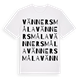 Vännersmåla ordlek t-shirt