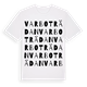 Varboträdan ordlek t-shirt