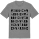 Mid Heather Gray t-shirt med Värnhem ordlek t-shirt