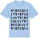 Blue Soul t-shirt med Värpeshult ordlek t-shirt