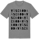 Mid Heather Gray t-shirt med Väseboda ordlek t-shirt