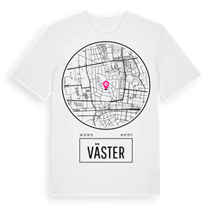 Väster t-shirt – ekologisk bomull t-shirt från Pinshirt