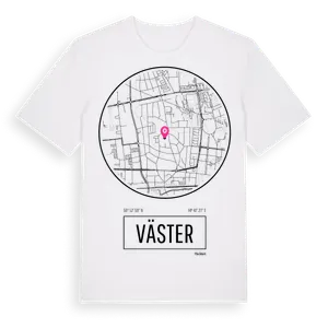 Väster t-shirt – ekologisk bomull t-shirt från Pinshirt