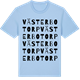 Blue Soul t-shirt med Västerbotorp ordlek t-shirt