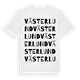Västerlund ordlek t-shirt