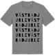 Mid Heather Gray t-shirt med Västra Djurle ordlek t-shirt