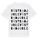 Västra Djurle ordlek t-shirt