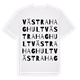 Västra Haghult ordlek t-shirt